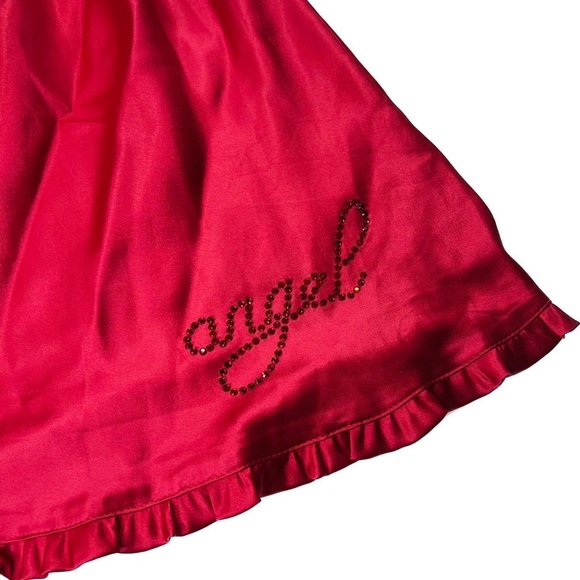 2000S VTG VS ANGELS SWAROVSKI BABYDOLL SLIP DRESS - Picture 3 of 6